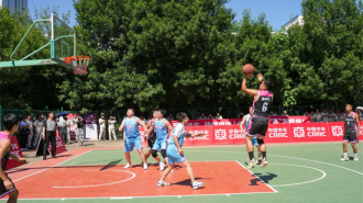 中车沈阳公司承办第二届铁西区“厂BA”篮球赛分赛场赛事