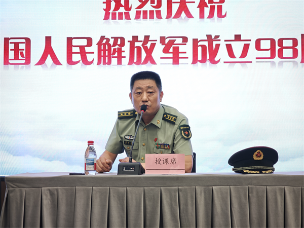 中建八局东北公司举办“赓续军旅荣光 建证初心使命”暨八一建军节老英雄革命故事讲堂主题活动_fororder_图片2