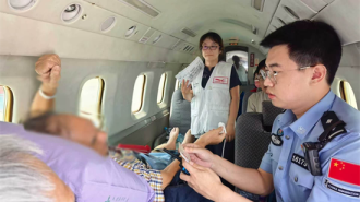 沈阳边检站高效完成急救包机出境保障任务