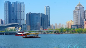 坐游船游浑河！水上视角解锁沈阳岸线新美
