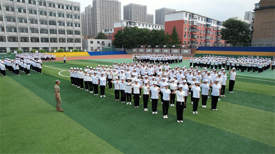 锦州市通过开学第一课军训开展国防教育活动_fororder_图片20