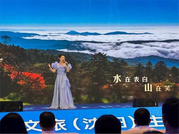 高铁一线牵 山水入“沈”圈——“乘着高铁游白山”文旅推介会在沈举行_fororder_张琪高铁3