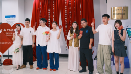 沈阳：情暖七夕遇佳期 440对新人喜结连理