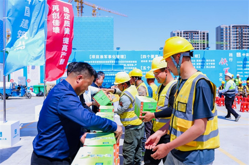 中建八局东北公司沈阳市重点项目“铁军杯”劳动竞赛启动仪式顺利举办_fororder_8