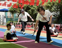 沈阳市实验幼儿园繁荣里分园开展庆“六一”亲子活动