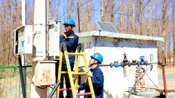 辽宁阜新：扫码就能用上电 春耕灌溉更便捷