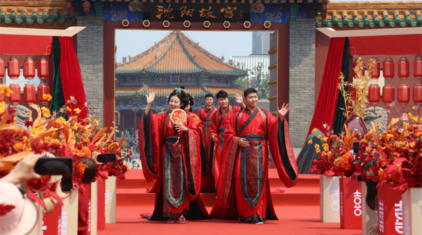 沈阳市暨沈河区第五届国风集体婚礼举行_fororder_常婚礼1