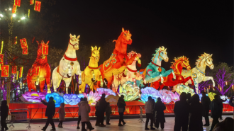 2026辽宁朝阳迎春灯会璀璨启幕