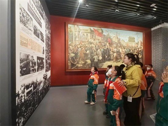 沈阳蒲松路小学师生走进沈阳“九·一八”历史博物馆开展研学活动_fororder_教育九一八3