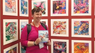 惊艳德国！中国著名IP《最美西游》《哪吒闹海》插图展亮相法兰克福国际书展