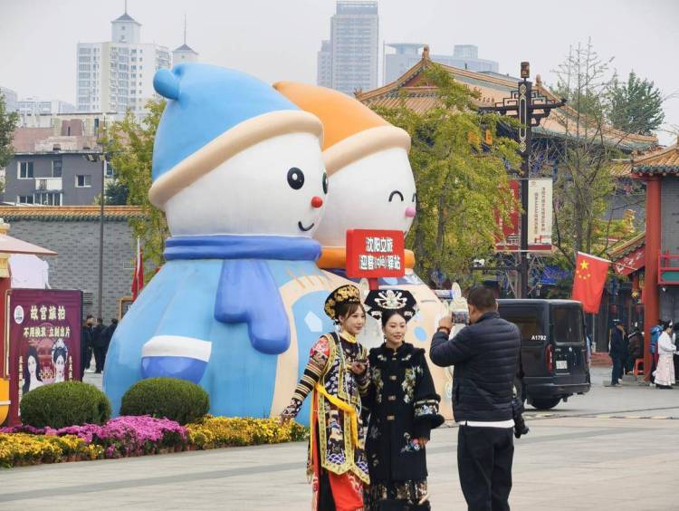 沈阳故宫的秋日限定浪漫