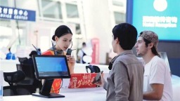 老外体验“支付自由” 从落地武汉天河机场开始