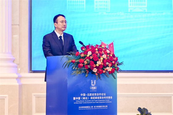 以茶为媒 以油为桥 中国（湖北）·突尼斯经贸合作对接会在汉举行_fororder_图片2