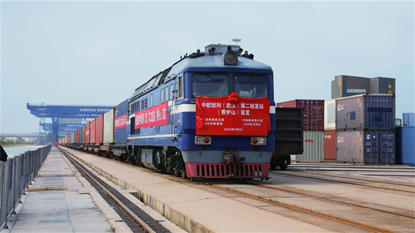 中欧班列（武汉）形成双车站发送格局_fororder_741af42178264428adf3435b2e3adce7