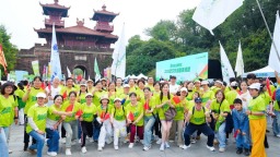 湖北武汉：这场登高慢跑让健康快乐飞入寻常百姓家
