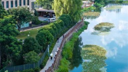 武昌晒湖“环湖游”全面升级 市民畅享滨水新空间