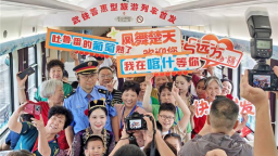 湖北开行首趟普惠旅游专列