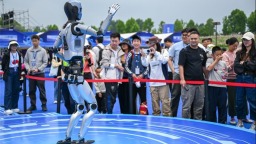 “世界机器人嘉年华”在武汉举行