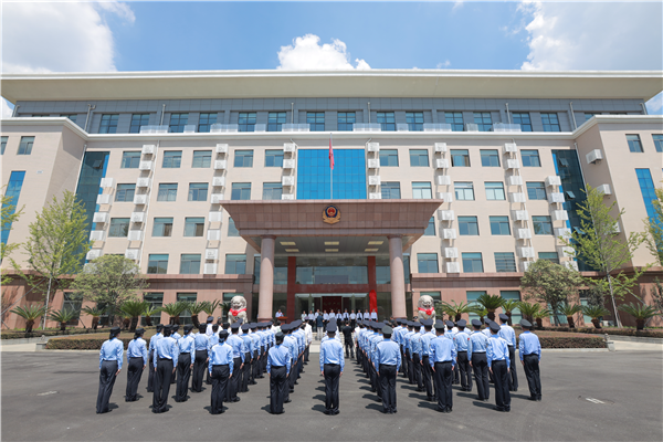 中华人民共和国鄂州出入境边防检查站成立 “国门卫士”常驻花湖国际机场_fororder_图片44