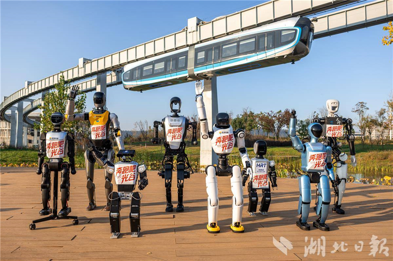 2025光谷马拉松11月16日开跑 光谷造人形机器人助阵 2025光谷马拉松11月16日开跑 光谷造人形机器人助阵_fororder_30e4305b95c540f3bbc29637f2a73256