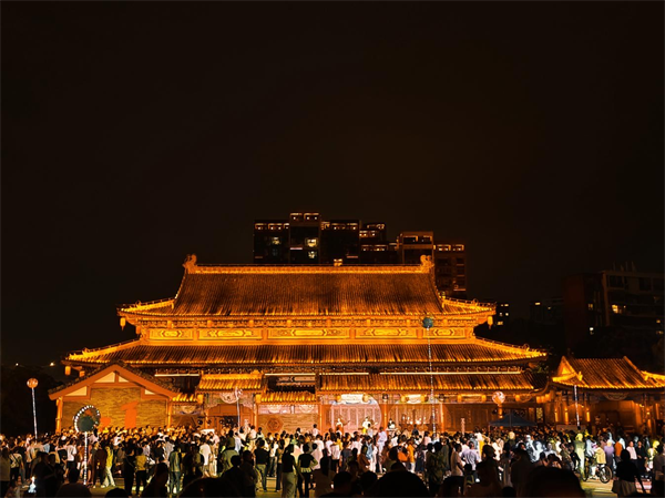 国庆赏国粹品非遗 武汉江夏谭鑫培公园焕新开园成文化新地标_fororder_图片8