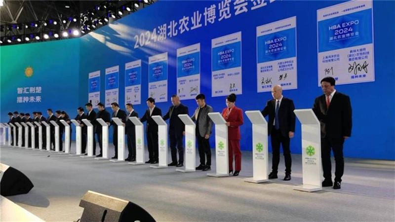 打卡2024湖北农博会