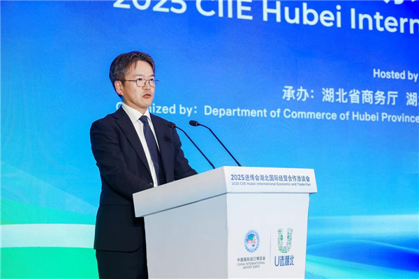 进博会做媒 湖北国际经贸合作洽谈会签大单_fororder_6e003c8239eb493c874c4ab374ea43fa