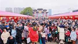 非遗年货集结 武汉江夏春节活动持续至正月十五