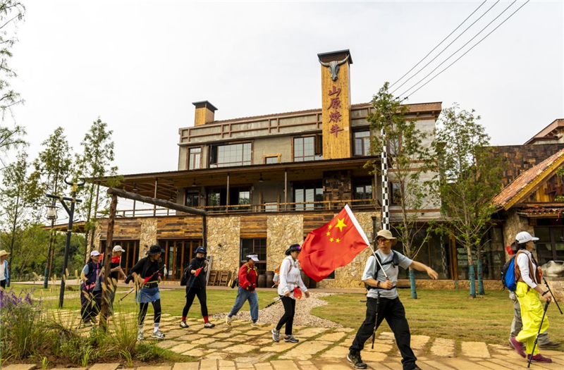 江夏大青八户外运动村开业 武汉人家门口添“户外乌托邦”_fororder_图片31