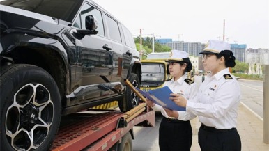 “新三样”俏全球 前8月湖北汽车出口增长近七成