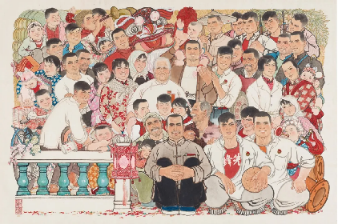 “从画派到学院：岭南中国画的现代转型专题展”在汉开幕