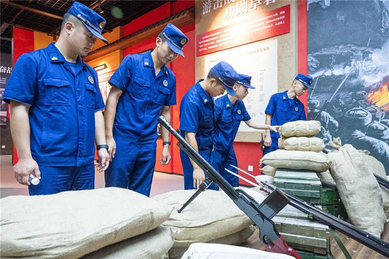 纪念抗战胜利八十周年 湖北举办抗战档案文献展_fororder_8e2e0f5142024c06b5d0d78ed131707b
