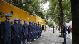 跨区联动 电力护航湖北省第十一届少数民族传统体育运动会