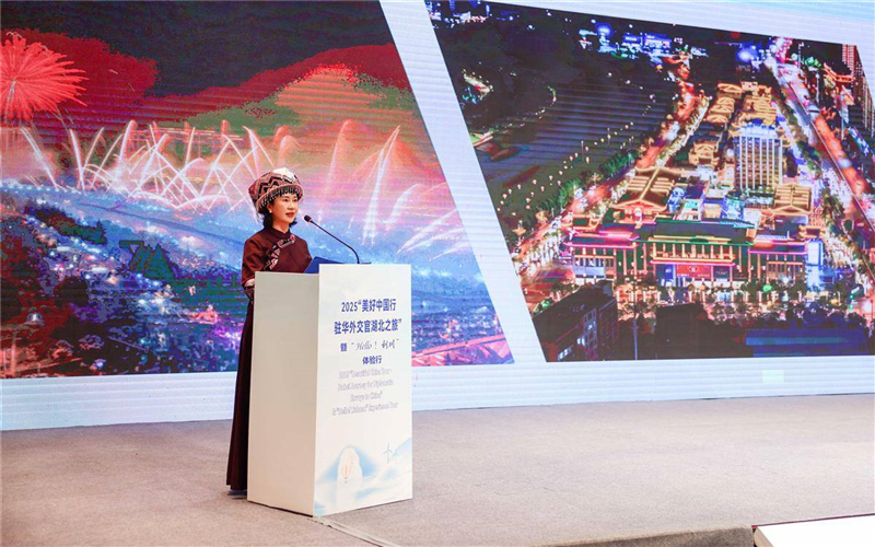 2025“美好中国行·驻华外交官湖北之旅”走进凉城利川_fororder_4fa0e2f49a934ab9bcd8307bc4a1deb3