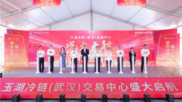 启航华中 链达全球 玉湖冷链（武汉）交易中心开园