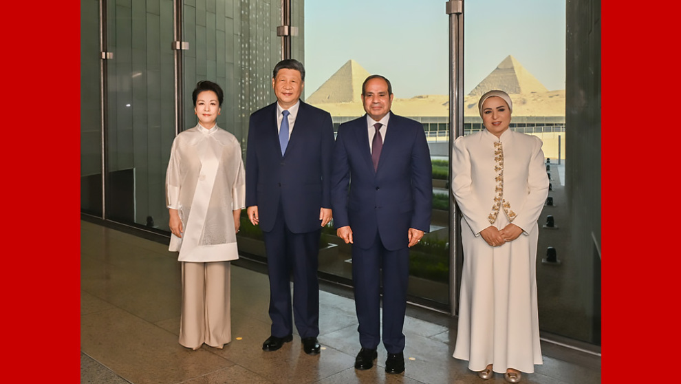 习近平：中埃要各美其美 做文明交流的榜样_fororder_讲习所埃及博物馆