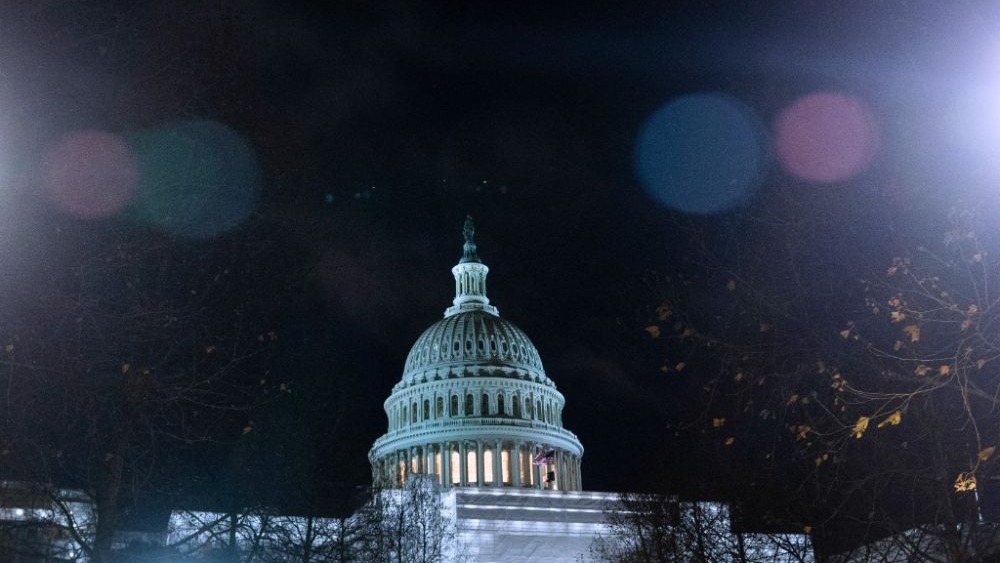 全球媒体聚焦 | 路透社：政府停摆结束不会消除美国经济迷雾_fororder_这是1月4日在美国首都华盛顿拍摄的国会大厦