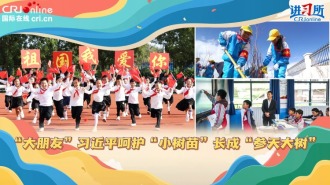 “大朋友”习近平呵护“小树苗”长成“参天大树”_fororder_推荐图