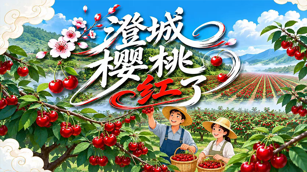 【鲜味中国·夏溢】澄城樱桃红了_fororder_9361e61f97ed89a5a08bab09adf24a3c(1)