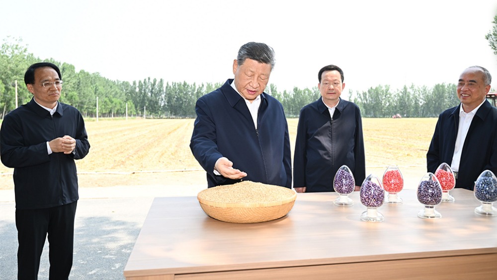 习近平在山东德州考察