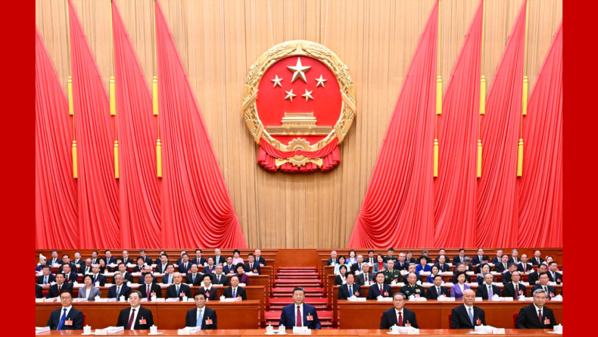 十四届全国人大四次会议在北京开幕_fororder_2