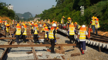 西部陆海新通道凭祥跨境铁路港专用线具备开通条件_fororder_通道