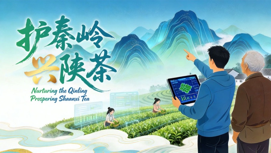 “县”声夺人·春潮起 | 护秦岭 兴陕茶_fororder_焦点图-1000x563-1