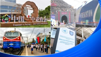中国－中亚命运共同体建设展现出凝聚力、创造力、行动力_fororder_不带logo