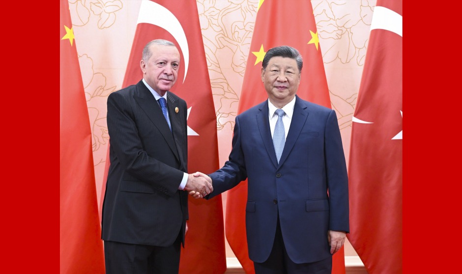 习近平会见土耳其总统埃尔多安_fororder_2