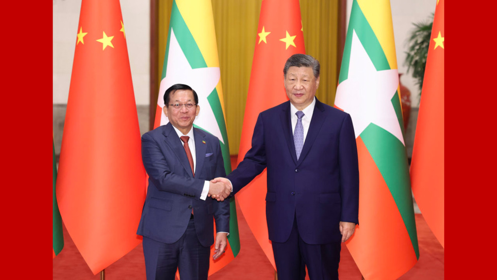 【讲习所·中国与世界】习近平：中缅树立了国与国平等相待、互利共赢的典范_fororder_中缅推荐图(1)