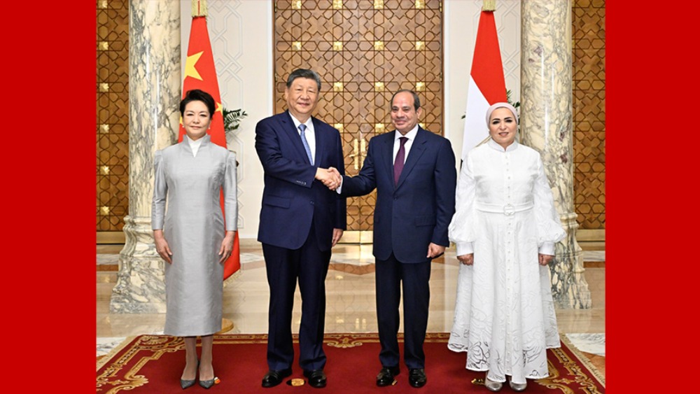 【讲习所·中国与世界】习近平：推进中埃命运共同体建设 携手实现现代化_fororder_埃及推荐图