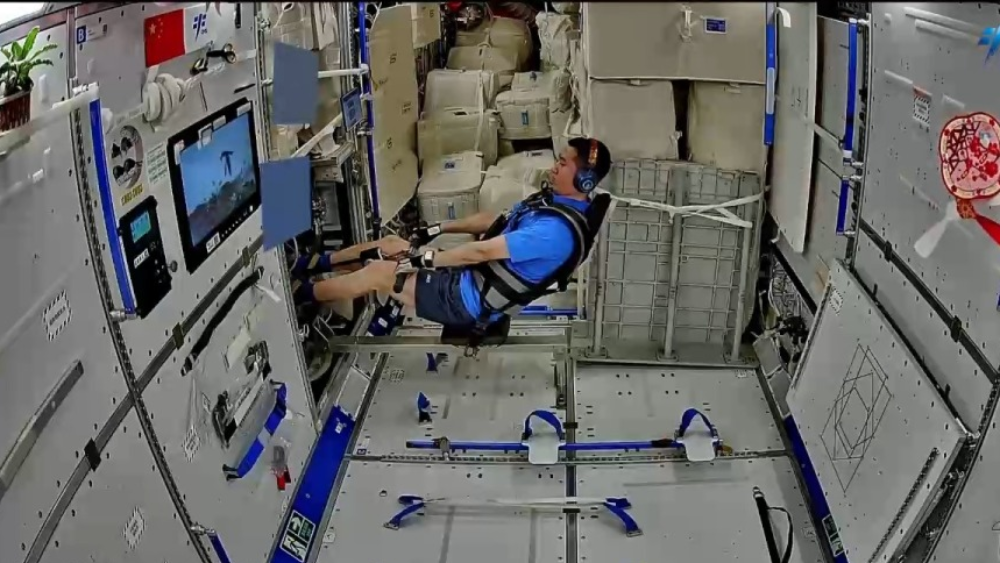 天宫TV丨周记上新！神二十一乘组“在轨150天”成就即将达成_fororder_111