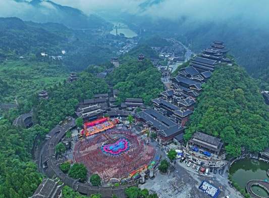 重庆彭水蚩尤九黎城荣获全国非遗与旅游融合发展优秀案例_fororder_微信图片_20250923142005