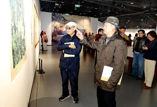 周北溪山水小品暨微型画展在重庆合川开展_fororder_微信图片_20251113120147